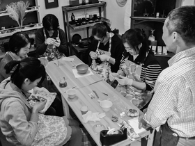 12月6日は、村上修一さんによる「かんたん金継ぎ教室」を開催
