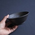 [冨本大輔]黒すり鉢 4.5寸