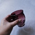 [星耕硝子]丸ロックグラス 小 紫