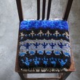 [中村亜紀子]ウールの椅子敷き 角A(2022)